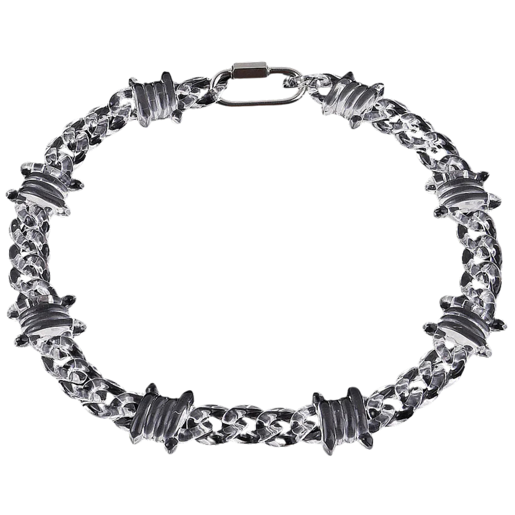 Acrylic Thorns Chain Necklace